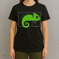 Math Mathematics Fibonacci Sequence Chameleon Golden Ratio T-Shirt thumb 4