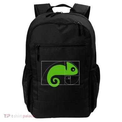 Math Mathematics Fibonacci Sequence Chameleon Golden Ratio Backpack