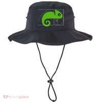Math Mathematics Fibonacci Sequence Chameleon Golden Ratio Bucket Hat thumb 0