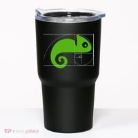 Math Mathematics Fibonacci Sequence Chameleon Golden Ratio Tumbler thumb 0