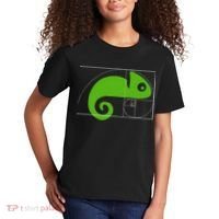 Math Mathematics Fibonacci Sequence Chameleon Golden Ratio Kids T-Shirt thumb 2