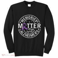 Memories Matter Fight Against AlzheimerS Sweatshirt thumb 0