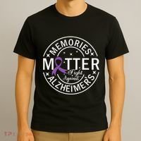 Memories Matter Fight Against AlzheimerS T-Shirt thumb 3