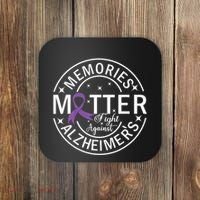 Memories Matter Fight Against AlzheimerS Coaster thumb 0