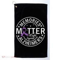 Memories Matter Fight Against AlzheimerS Golf Towel thumb 0