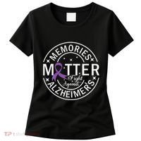 Memories Matter Fight Against AlzheimerS Women's T-Shirt thumb 0