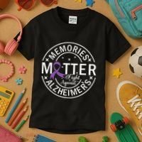 Memories Matter Fight Against AlzheimerS Kids T-Shirt thumb 3