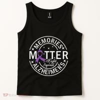 Memories Matter Fight Against AlzheimerS Tank Top thumb 2