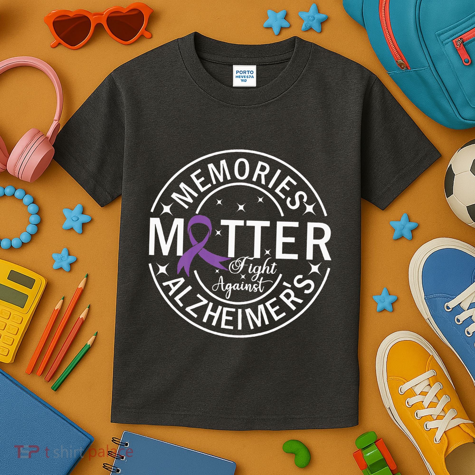 Memories Matter Fight Against AlzheimerS Kids T-Shirt