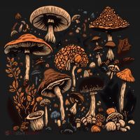 Mushroom Mycology Fungi Foraging Mushroom Whisperer Hoodie thumb 2
