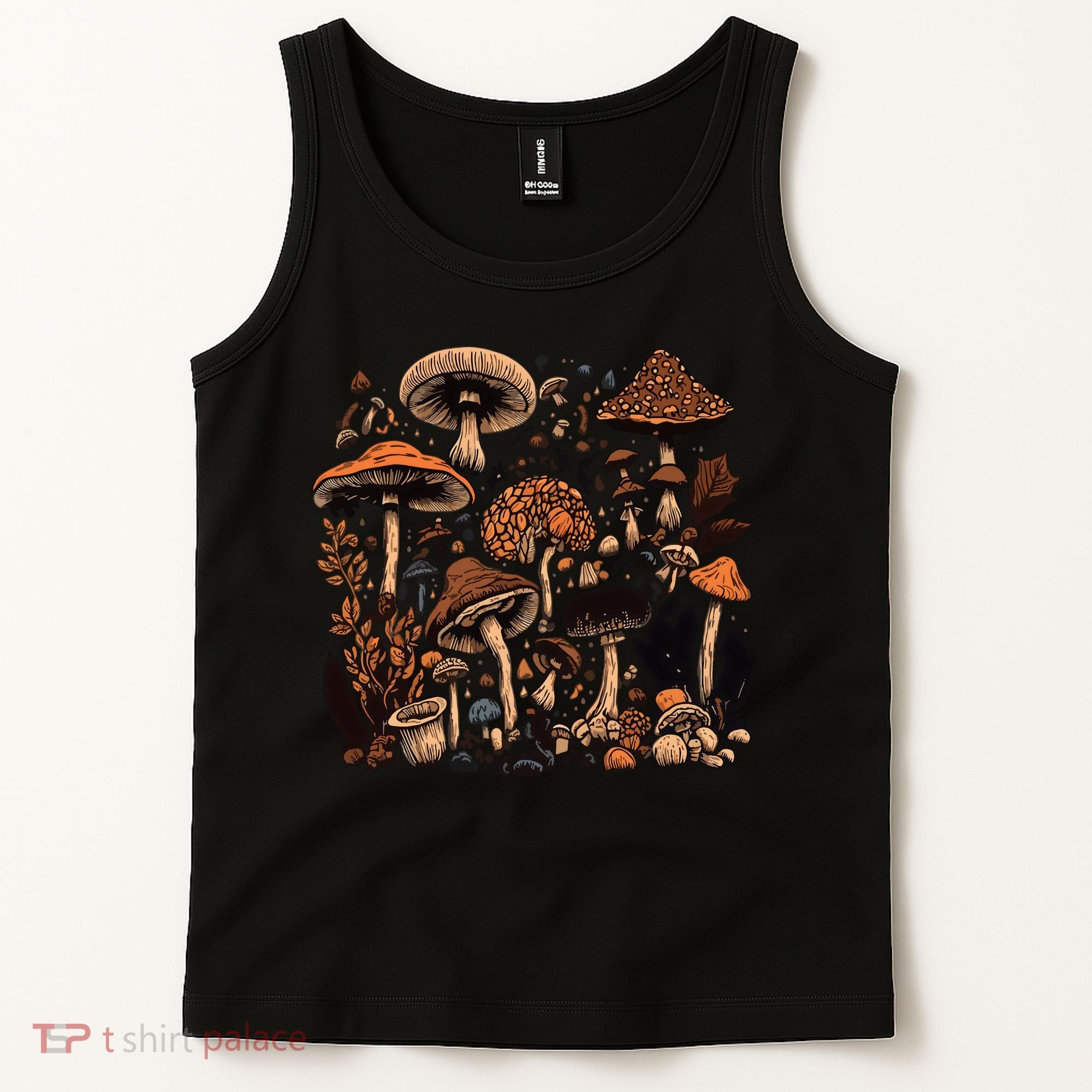 Mushroom Mycology Fungi Foraging Mushroom Whisperer Tank Top
