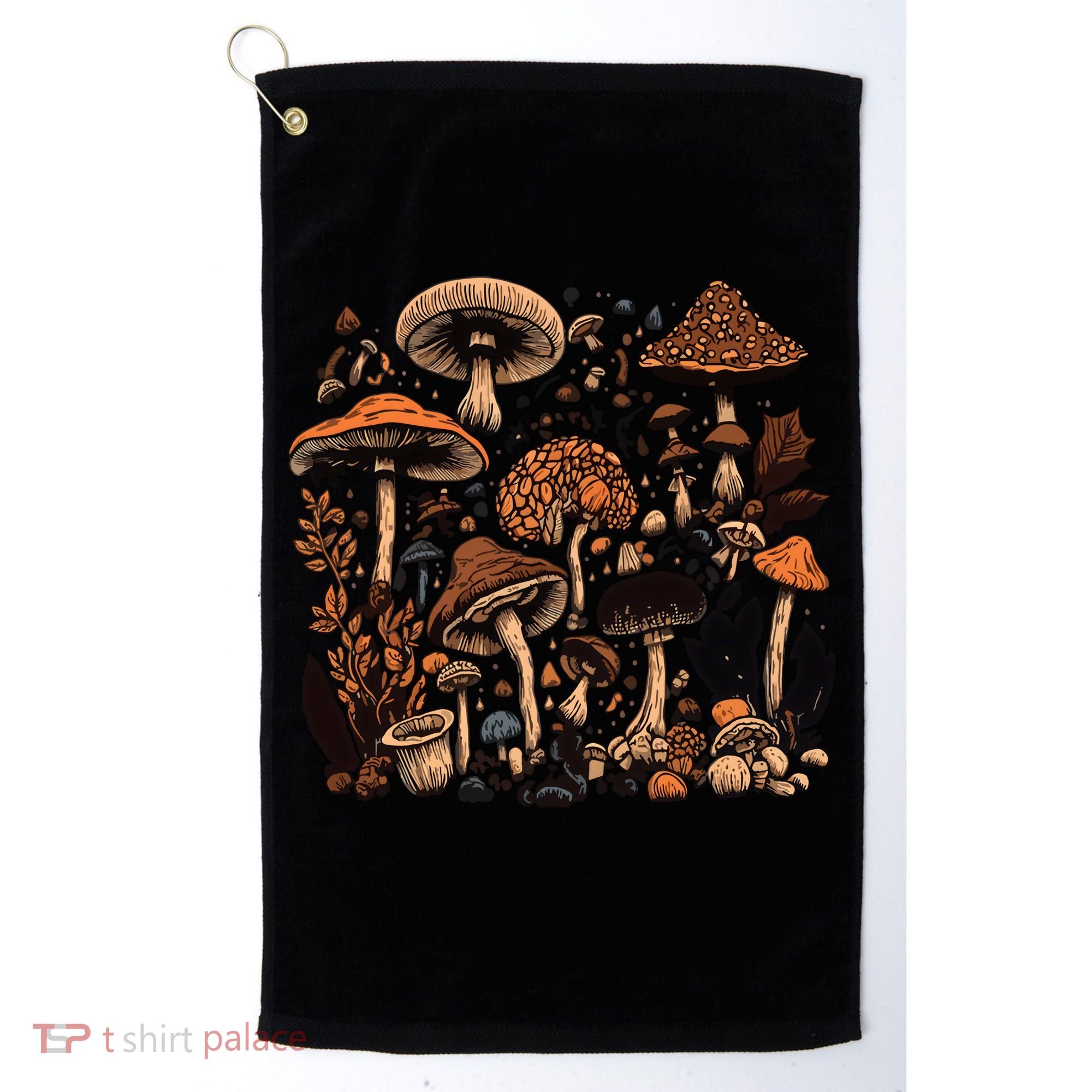 Mushroom Mycology Fungi Foraging Mushroom Whisperer Golf Towel