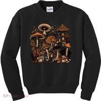 Mushroom Mycology Fungi Foraging Mushroom Whisperer Kids Sweatshirt thumb 0