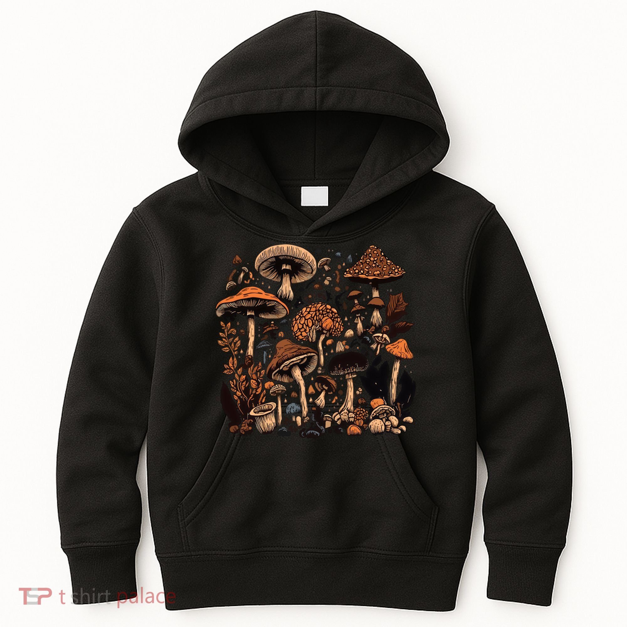 Mushroom Mycology Fungi Foraging Mushroom Whisperer Kids Hoodie