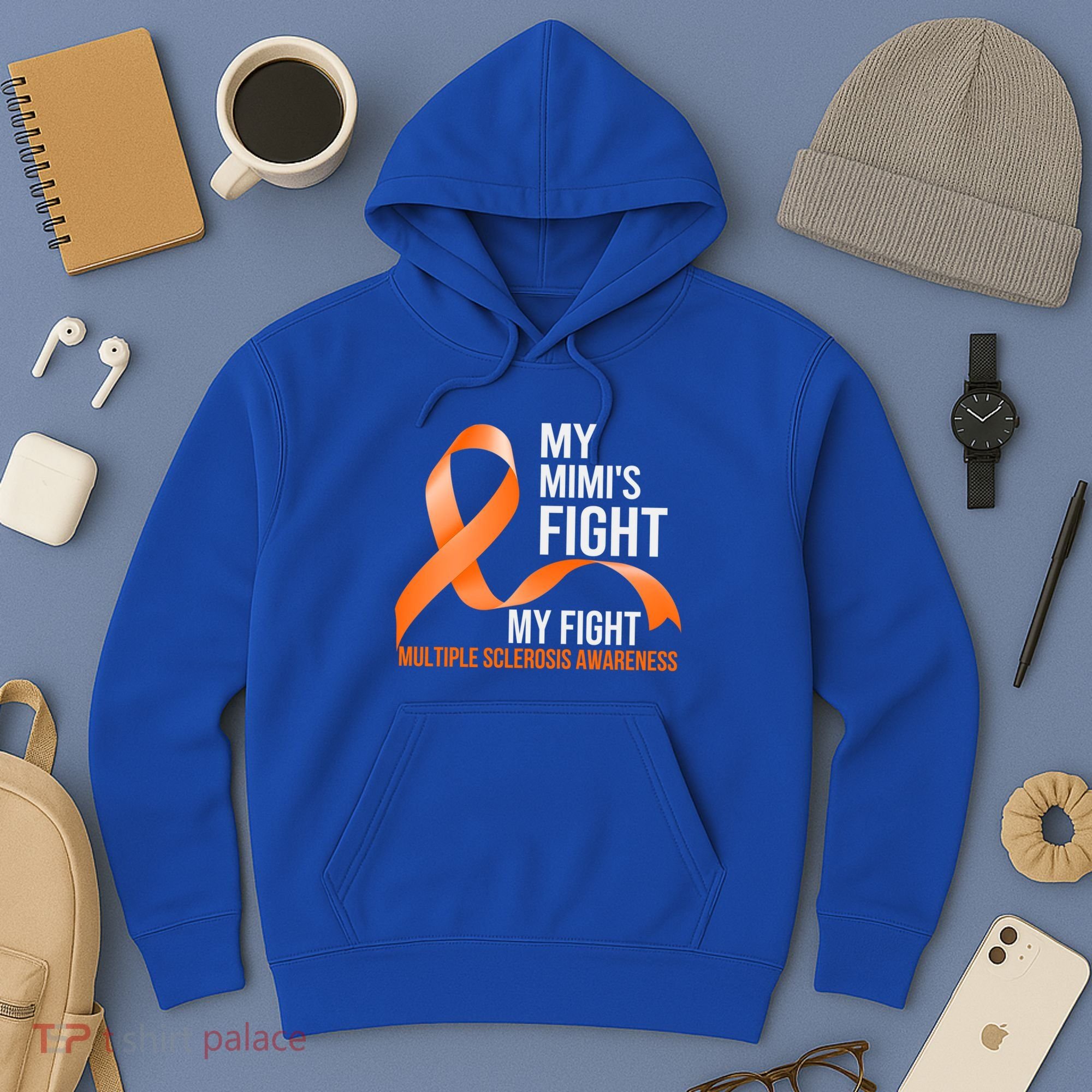 My Mimi's Fight My Fight Multiple Sclerosis Ms Warrior Cute Gift Hoodie