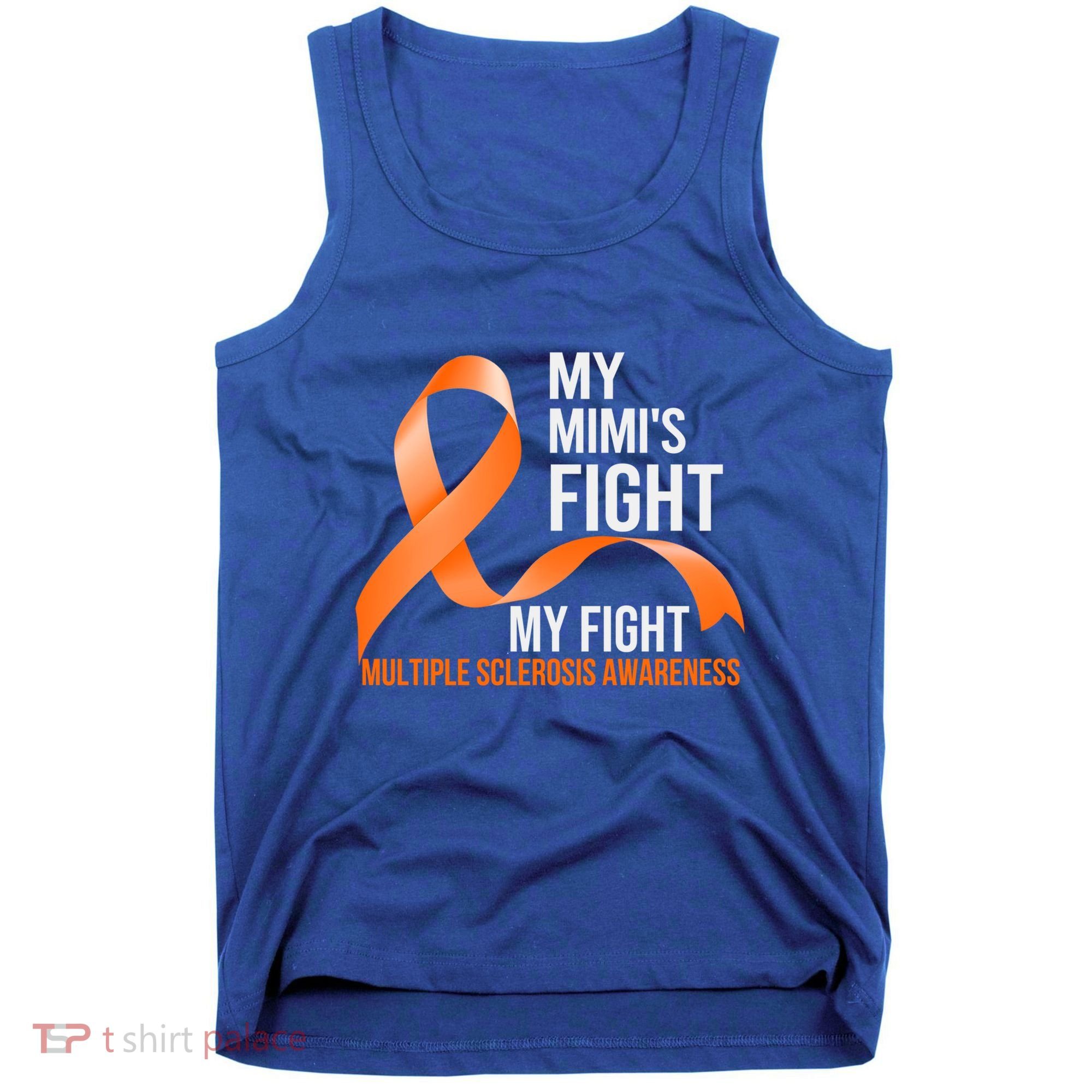 My Mimi's Fight My Fight Multiple Sclerosis Ms Warrior Cute Gift Tank Top