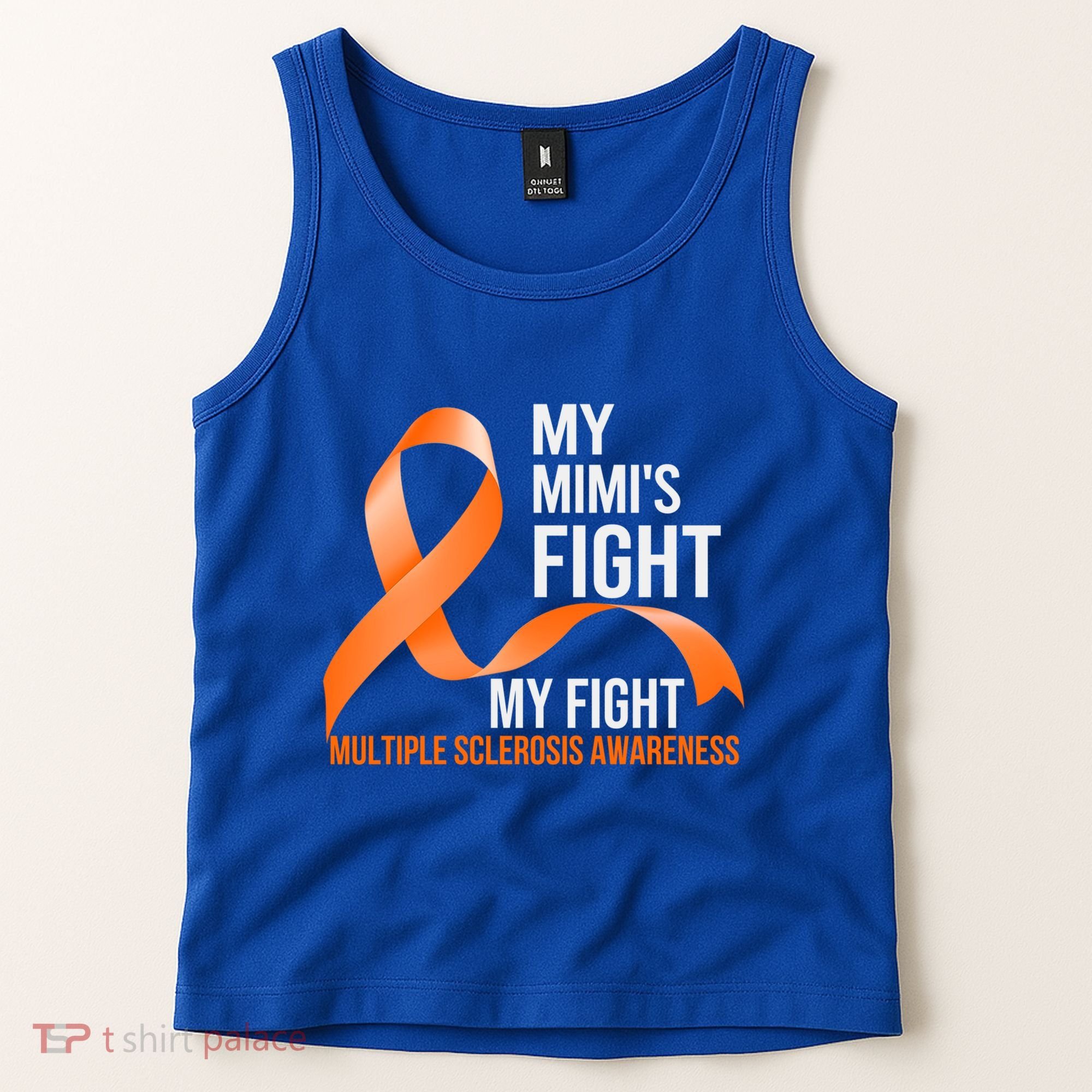My Mimi's Fight My Fight Multiple Sclerosis Ms Warrior Cute Gift Tank Top