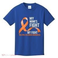 My Mimi's Fight My Fight Multiple Sclerosis Ms Warrior Cute Gift Kids T-Shirt thumb 0