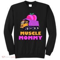 Muscle Mommy Funny Dumptruck Sweatshirt thumb 0