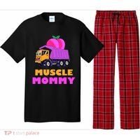 Muscle Mommy Funny Dumptruck Pajama Set thumb 0
