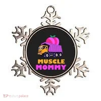 Muscle Mommy Funny Dumptruck Ornament thumb 0