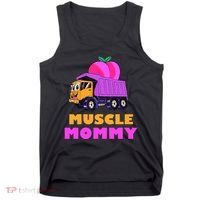 Muscle Mommy Funny Dumptruck Tank Top thumb 0