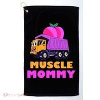 Muscle Mommy Funny Dumptruck Golf Towel thumb 0