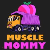 Muscle Mommy Funny Dumptruck Golf Towel thumb 3