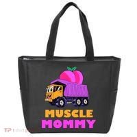 Muscle Mommy Funny Dumptruck Tote Bag thumb 0