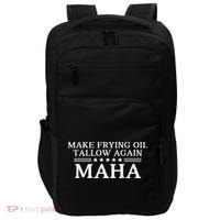 Maha Make Frying Oil Tallow Again Quit Seed Oils Rfk Trump Impact Tech Backpack thumb 0