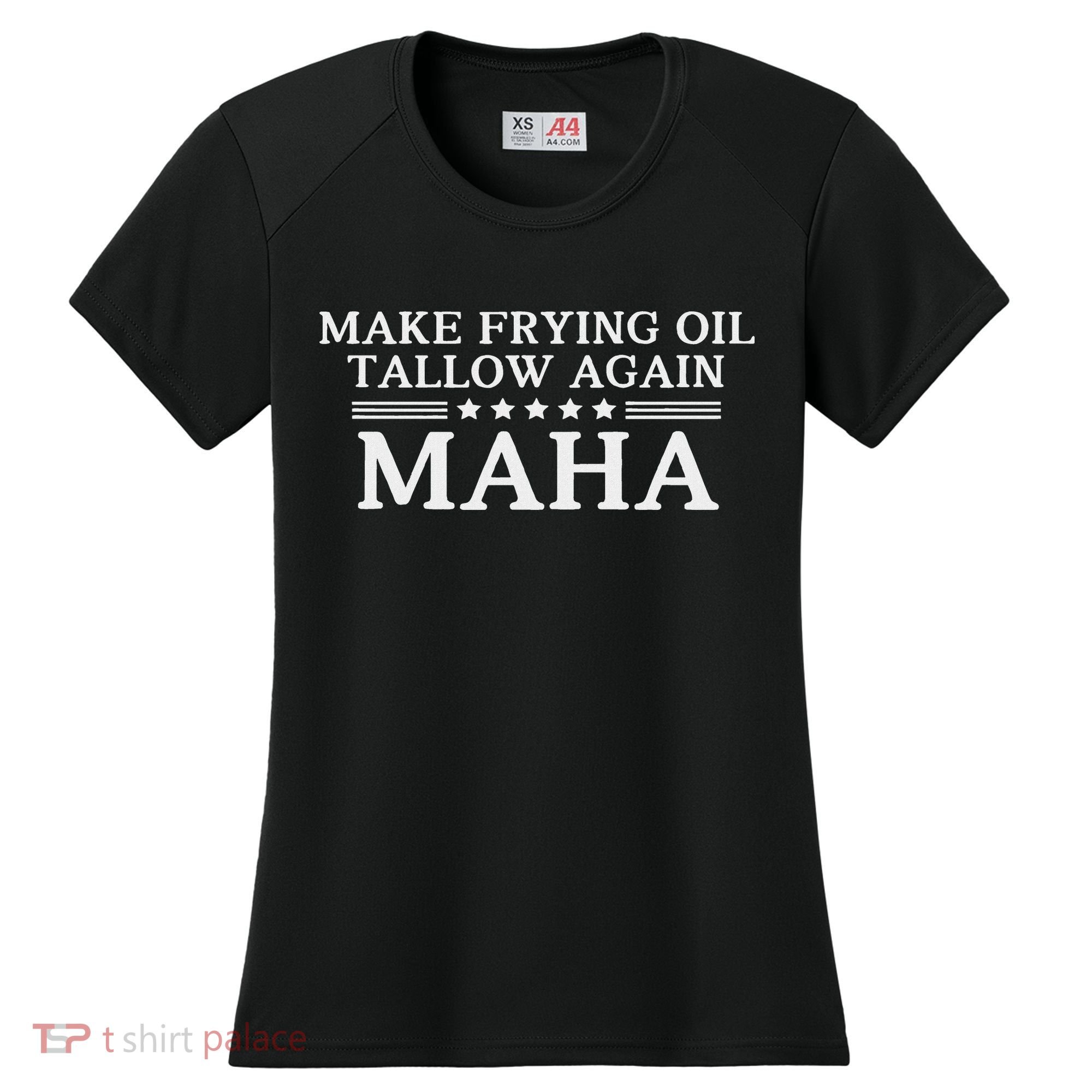 Maha Make Frying Oil Tallow Again Quit Seed Oils Rfk Trump Women's Cooling Performance Crew T-Shirt
