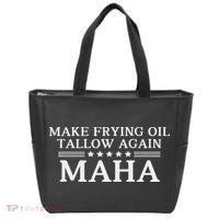 Maha Make Frying Oil Tallow Again Quit Seed Oils Rfk Trump Tote Bag thumb 0