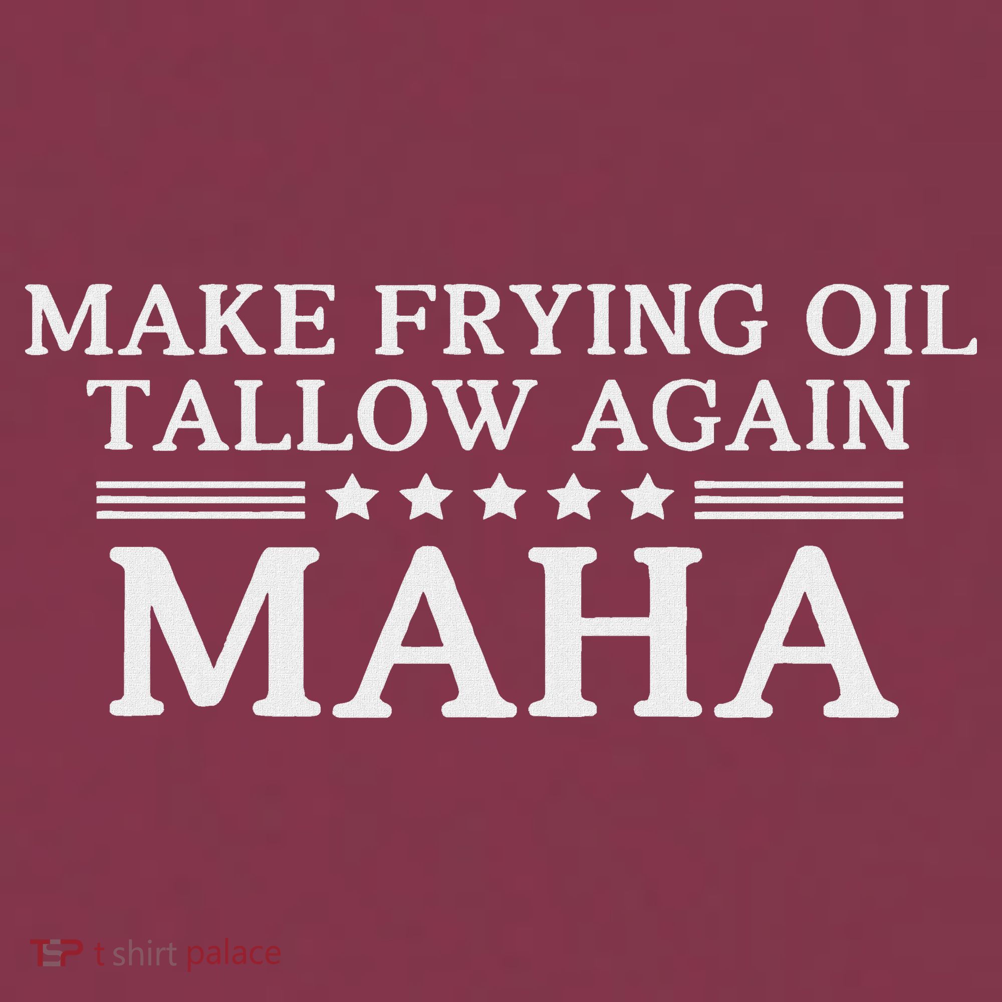 Maha Make Frying Oil Tallow Again Quit Seed Oils Rfk Trump 16oz Travel Tumbler