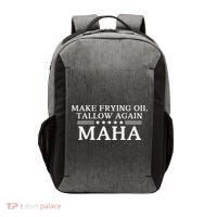 Maha Make Frying Oil Tallow Again Quit Seed Oils Rfk Trump Vector Backpack thumb 0
