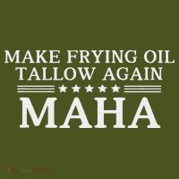 Maha Make Frying Oil Tallow Again Quit Seed Oils Rfk Trump The Baniff Cuffed Pom Beanie thumb 2