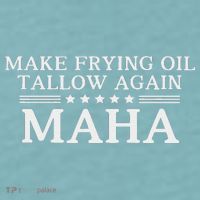 Maha Make Frying Oil Tallow Again Quit Seed Oils Rfk Trump Sueded Cloud Jersey T-Shirt thumb 2