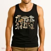 Mushroom Mycology Fungi Foraging Mushroom Whisperer Tank Top thumb 3
