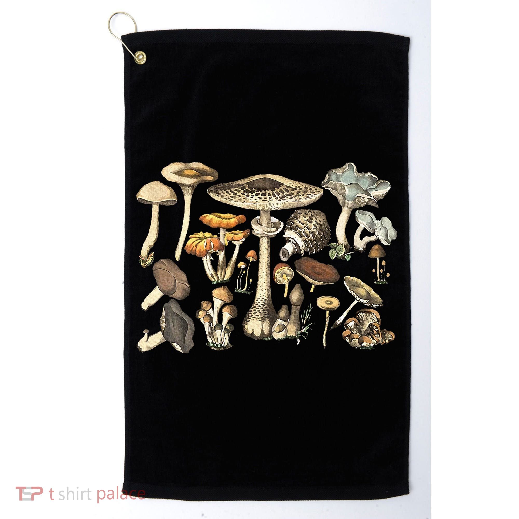 Mushroom Mycology Fungi Foraging Mushroom Whisperer Golf Towel