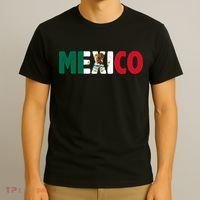 Mexico Mexican Flag Vintage Pride T-Shirt thumb 3