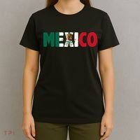 Mexico Mexican Flag Vintage Pride T-Shirt thumb 4