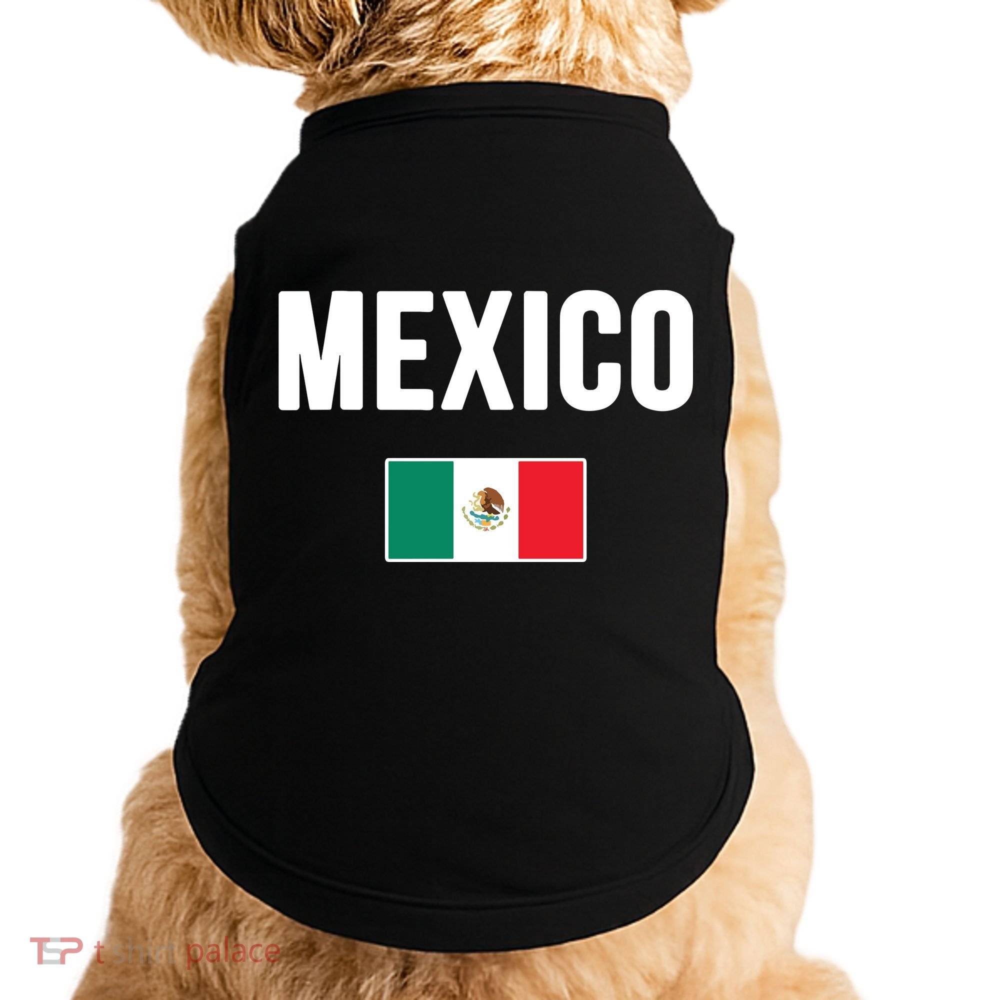 Mexico Mexican Flag Doggie Tank