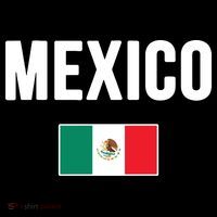 Mexico Mexican Flag Button thumb 1