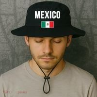 Mexico Mexican Flag Bucket Hat thumb 2