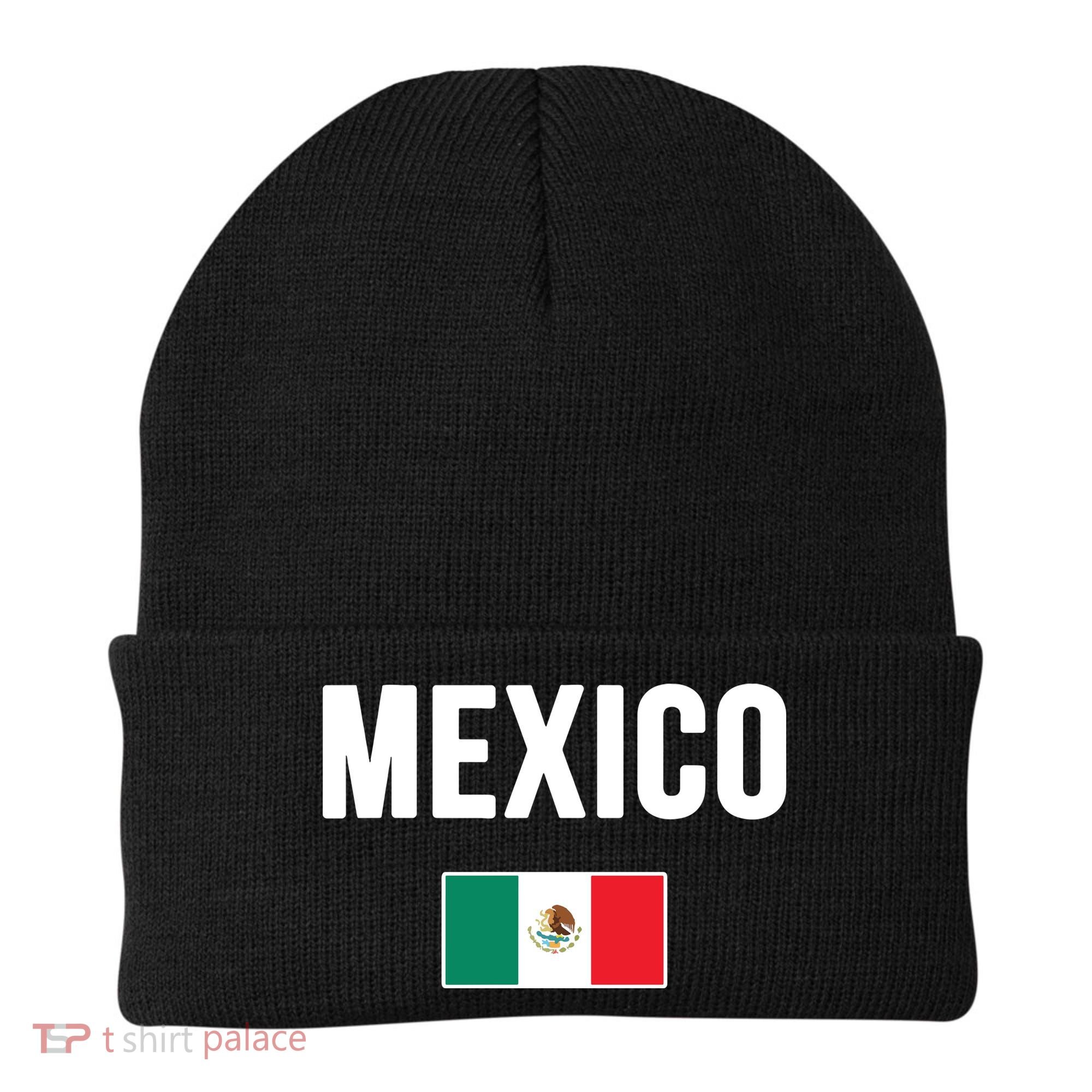 Mexico Mexican Flag Beanie