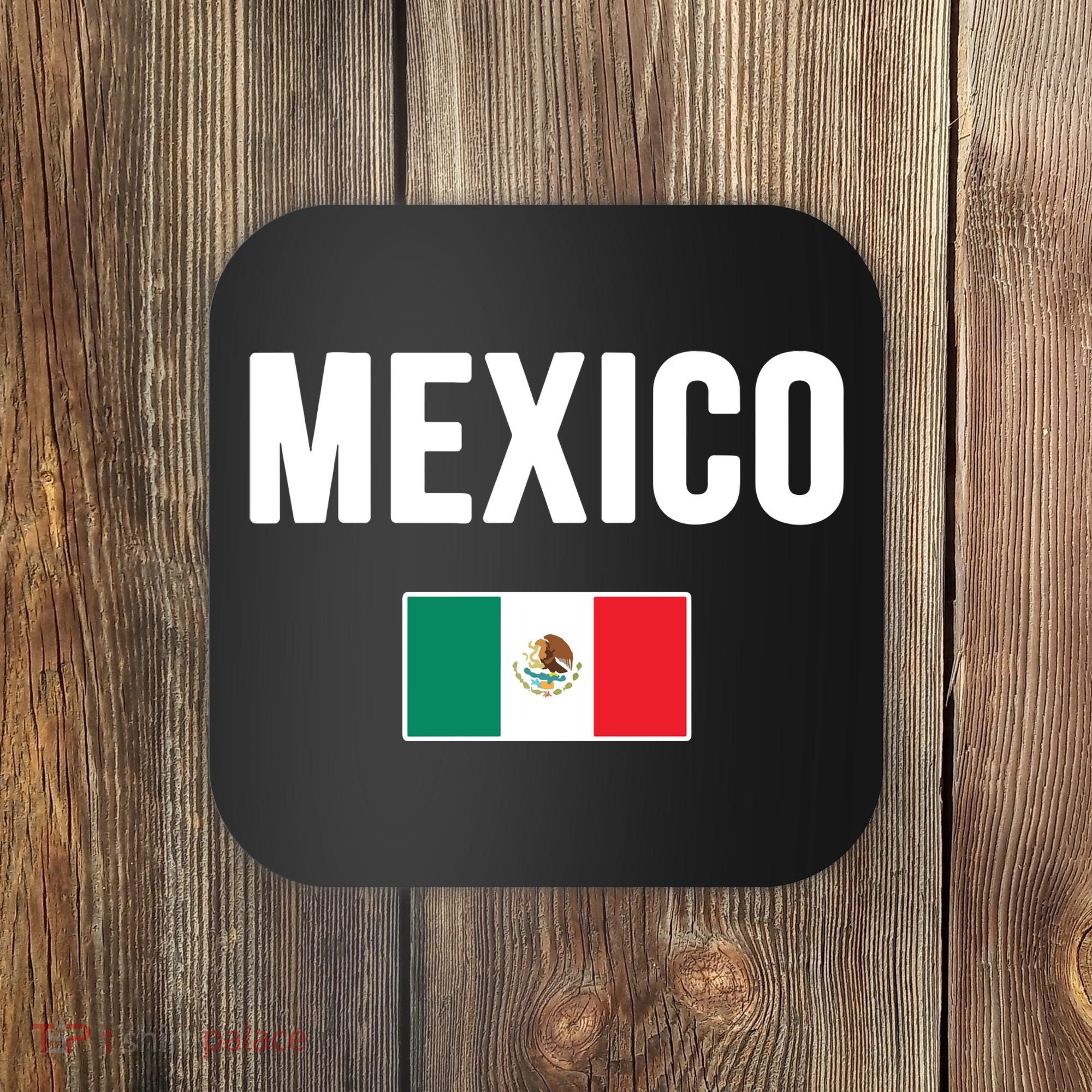 Mexico Mexican Flag Coaster