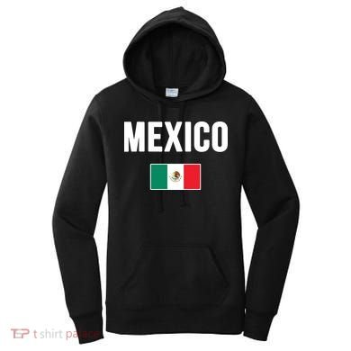 Mexico Mexican Flag Women's Hoodie