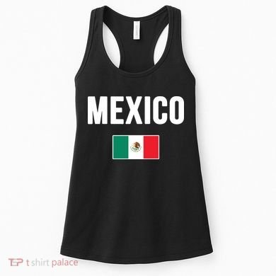 Mexico Mexican Flag Women's Tank Top