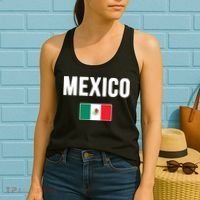 Mexico Mexican Flag Women's Tank Top thumb 2