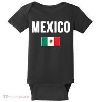 Mexico Mexican Flag Baby Bodysuit thumb 0