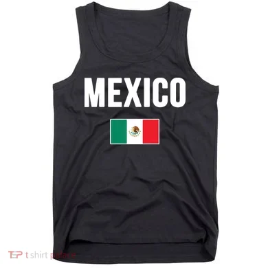 Mexico Mexican Flag Tank Top